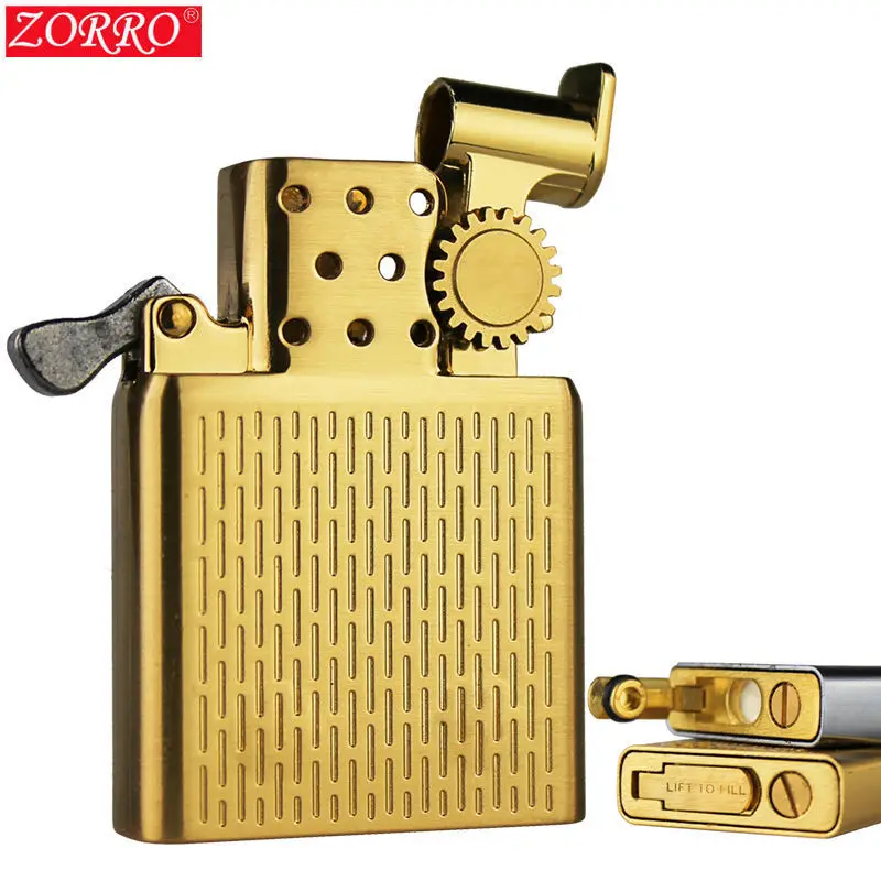 Керосиновая Зажигалка Зорро внутренней части для вставки газ/масло Флинт
