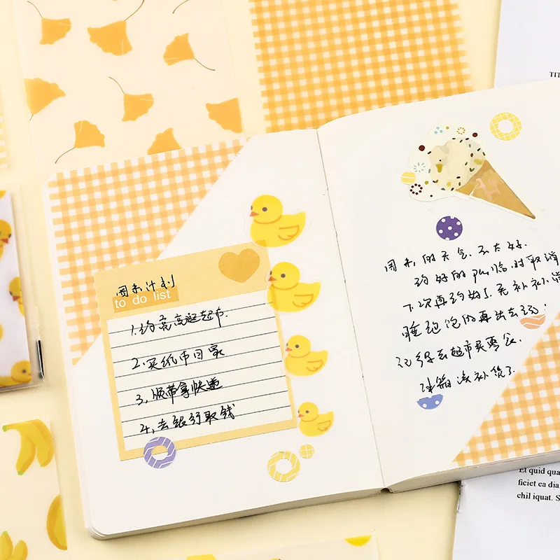 Ретро милые растения гирлянда Животные серная кислота бумага Блокнот Липкие