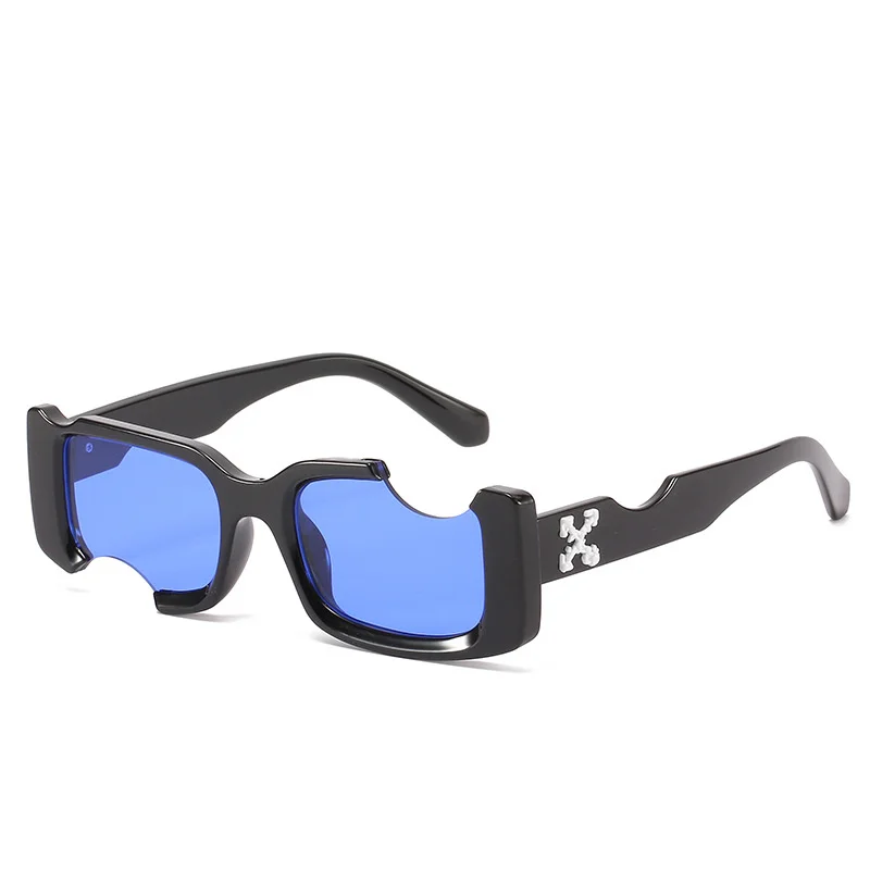 

2021 new personalized small square glasses Paris trend of the same glasses funny square Sunglasses Women