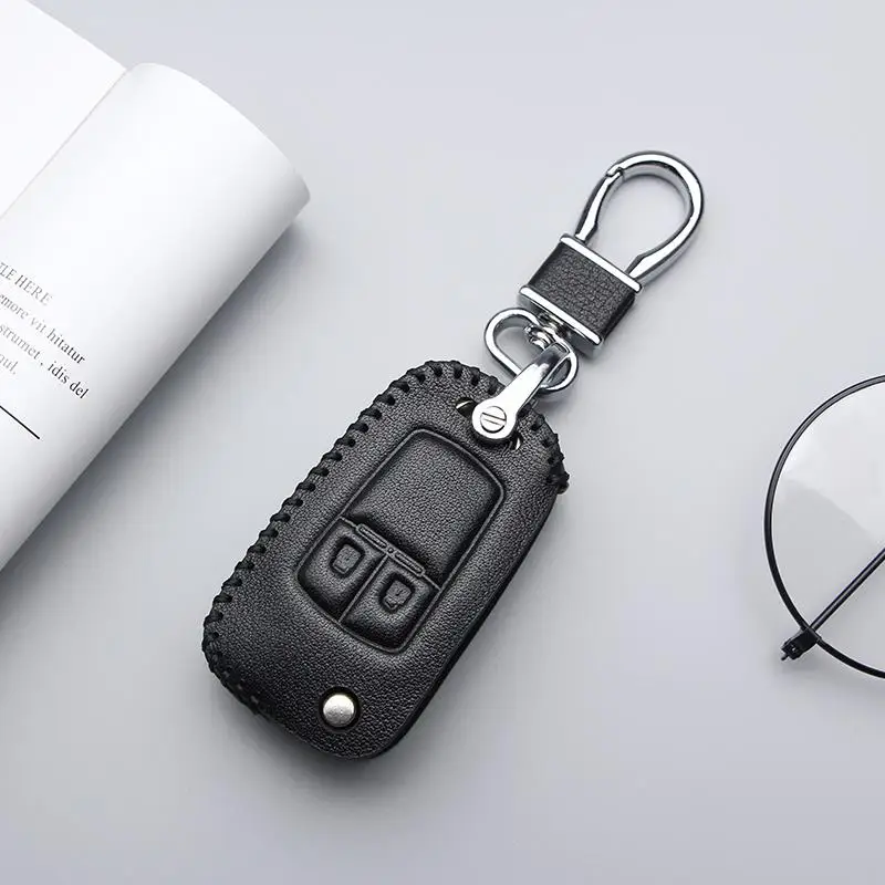 Чехол для автомобильного ключа из натуральной кожи Opel Mokka Corsa Insignia Astra H GTC J K G E D Antara