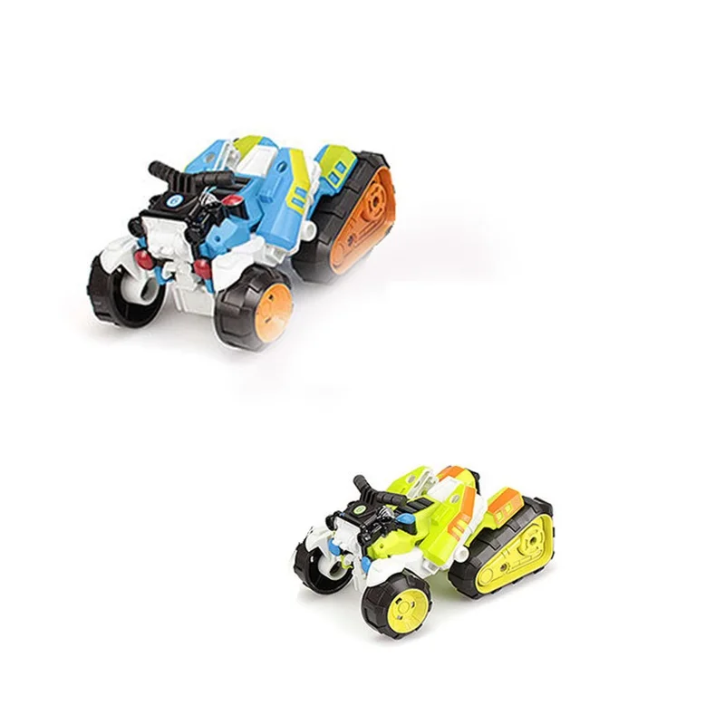

NEW Cartoon Transformation Toy King Kong One Step Transformation Beach Motorcycle Puzzle Robot Toy Model Gift For Children Boy