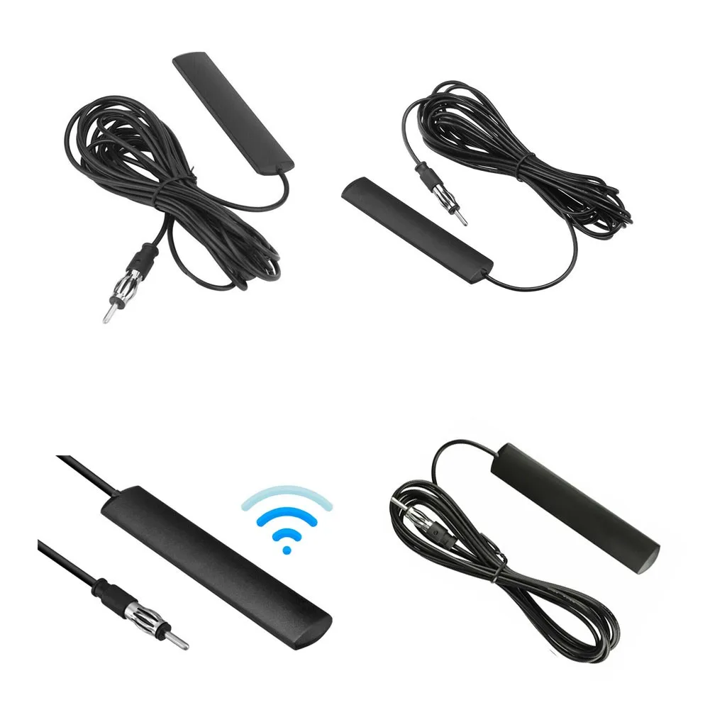 

Car Radio AM/FM Antenna Universal Hidden Auto 5M Length Signal Amp Amplifier Marine Car Vehicle Boat RV Signal Enhance Device