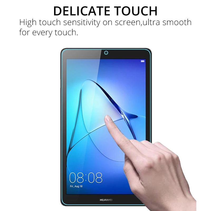 2 шт закаленное стекло для защиты экрана Huawei MediaPad C5 8 0 T1 7 Honor 5 Water Play Tablet Защитная