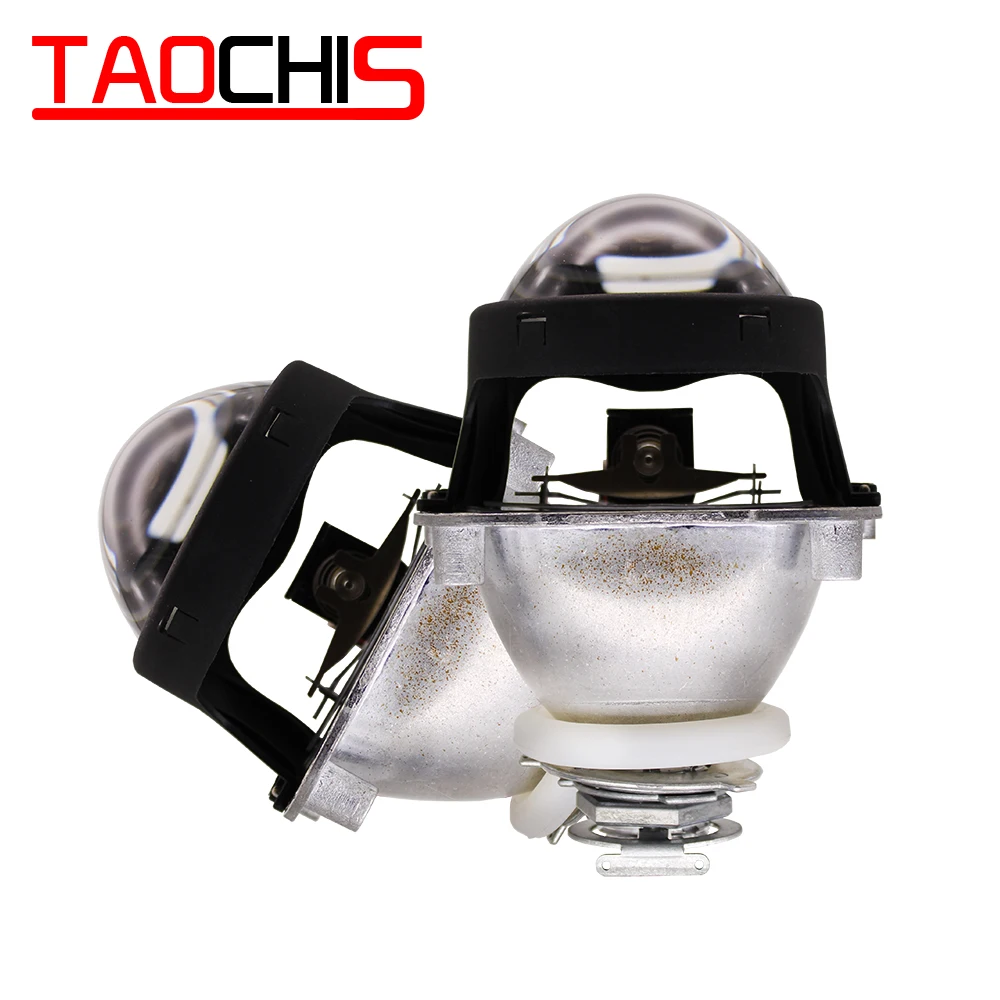 TAOCHIS 2 5 дюйма WST мини фара биксеноновый проектор Len H4 H7 Розетка для DIY