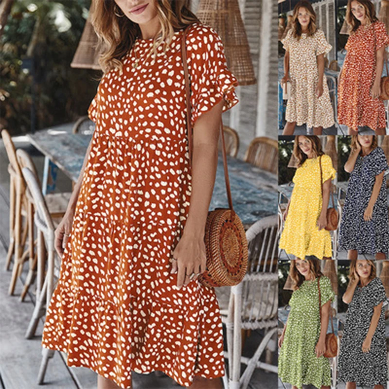 

Spring Lotus Leaf Sleeve Dot Lightly Cooked Dresses Female Floral traf za francais Sexy beau jupe vlentton xnwmnz xxxxxx