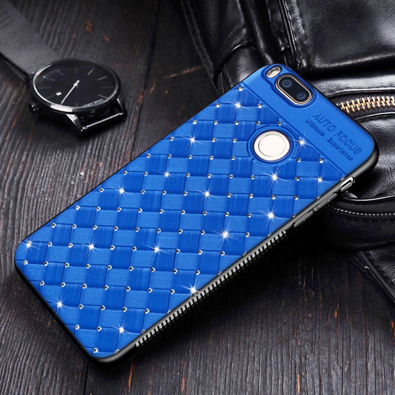 KaiNuEn glitter diamond 3D coque cover case For Xiaomi MI 5X = A1 xiomi Pro on Silicone luxury Silicon 3d 360 back Phone cases |