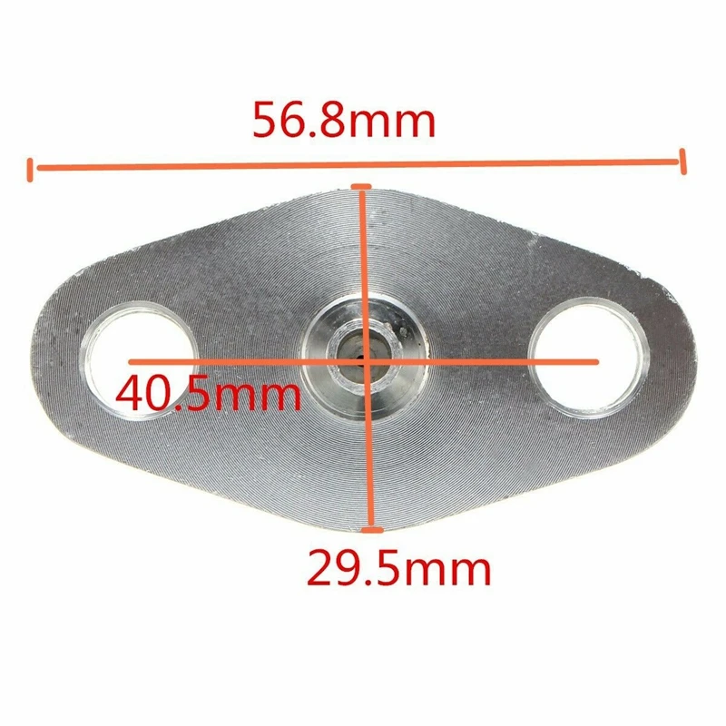 Входная Фланцевая прокладка для линии подачи масла Turbo 4AN 4 an монтажный адаптер T3 T4