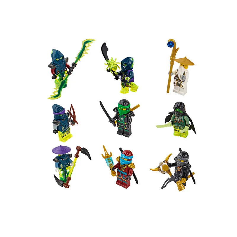 

Ninja Final Flight of Destiny's Bounty Building Blocks with Figures Dragon Compatible Ninjagoes 70738 Bricks Toys for Children
