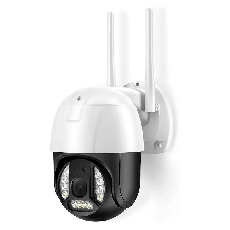 

3MP Pan Tilt Zoom Security Camera Outdoor,2.4G WiFi Home Smart Surveillance Camera Two-Way Audio PTZ Motion Detection Auto Track