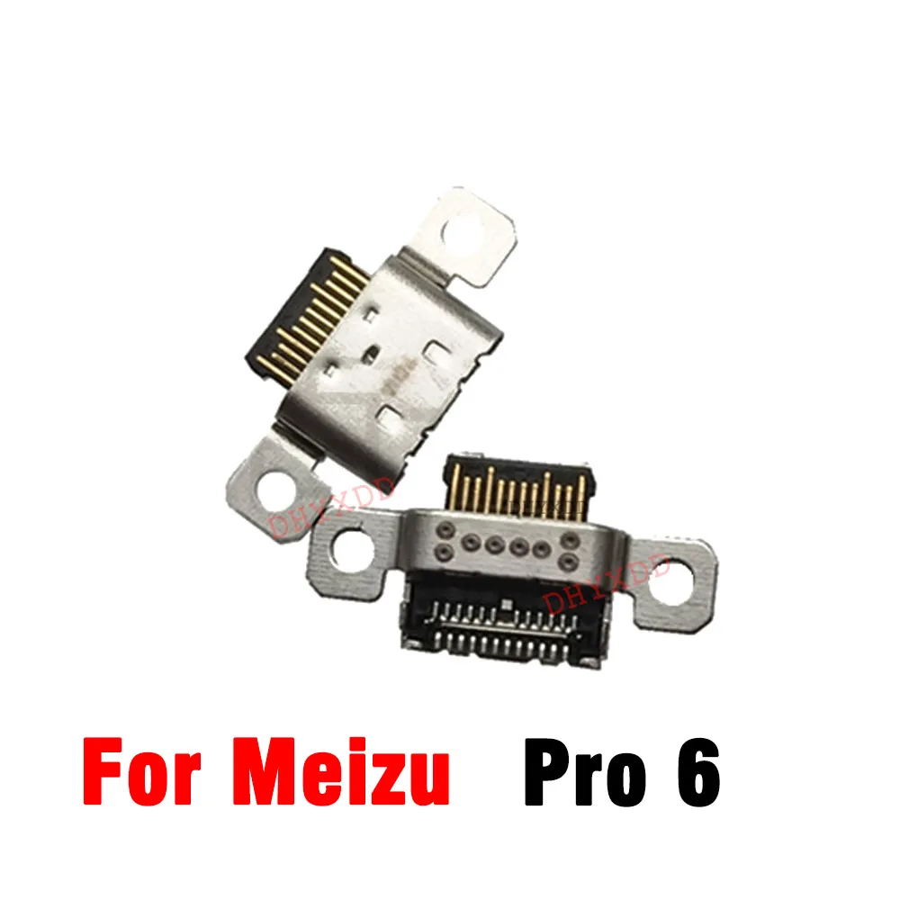 2pcs Type C For Meizu 15 /15 Lite /16th Plus / M15 Note 9 X8 PRO 6 MX6 Micro USB Jack Socket Connector Charging Port Repair |
