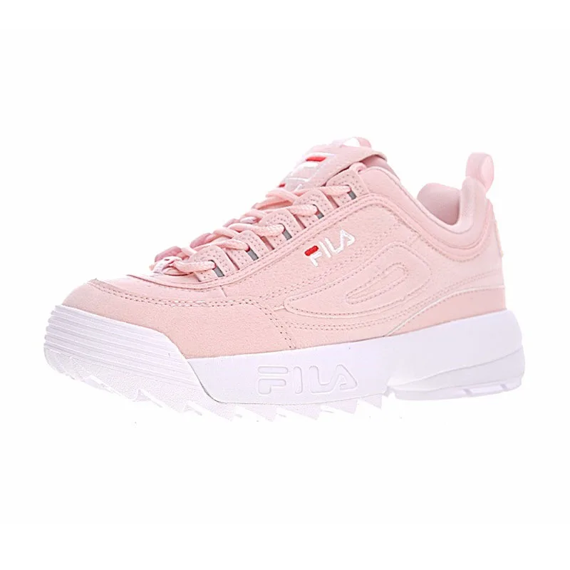 Fila shoes горячая Распродажа FILA disrupii 2 фиолетовая Подлинная женская обувь для бега
