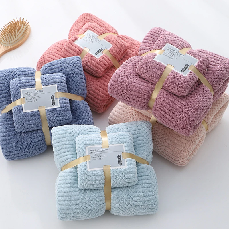

35*75cm Multicolor Towel Household Bathroom Towel Microfiber Solid Quickly Dry Hair Towel Womens Face Towel Absorbent Towel
