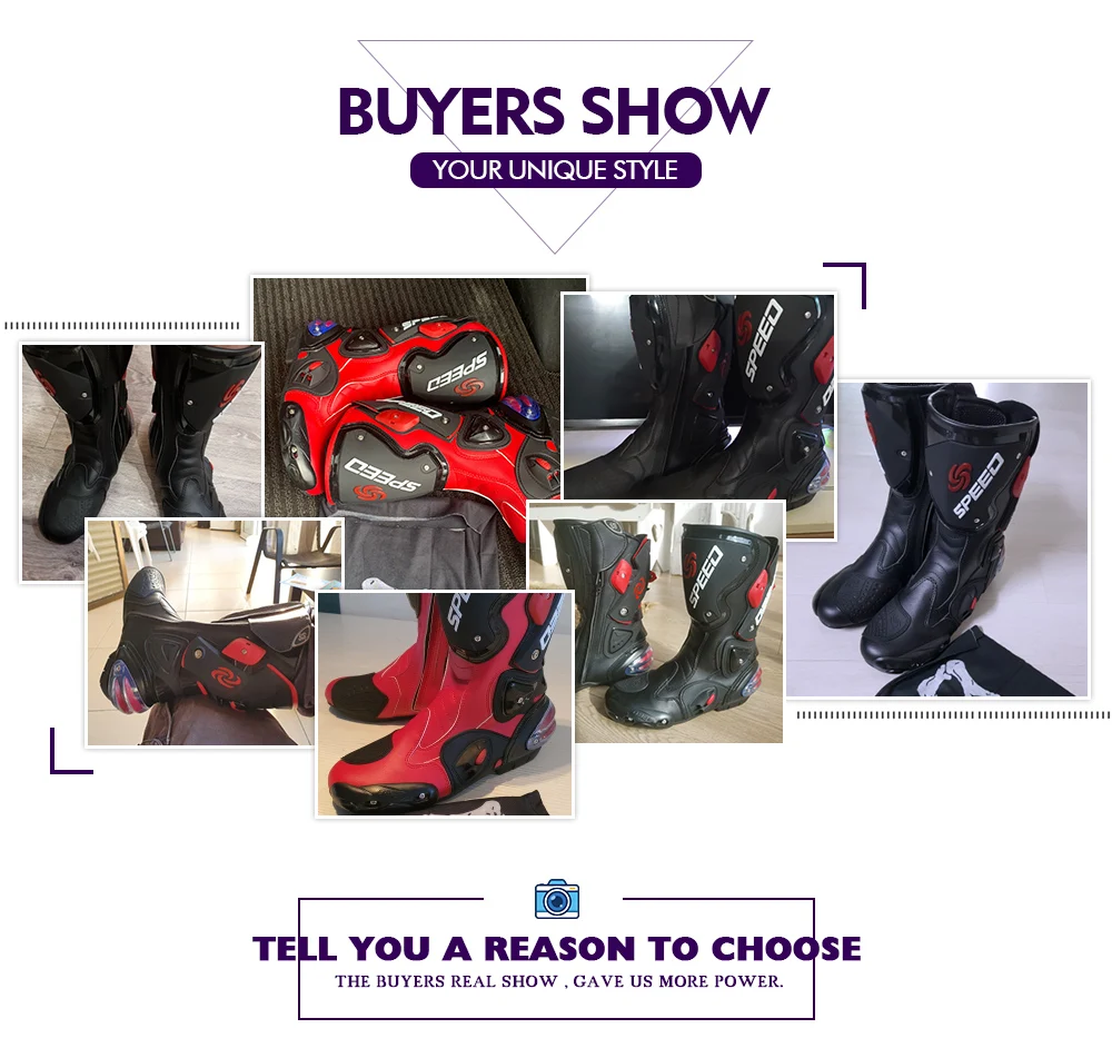 Мотоциклетные ботинки водонепроницаемые защитные сапоги для активных осей езды