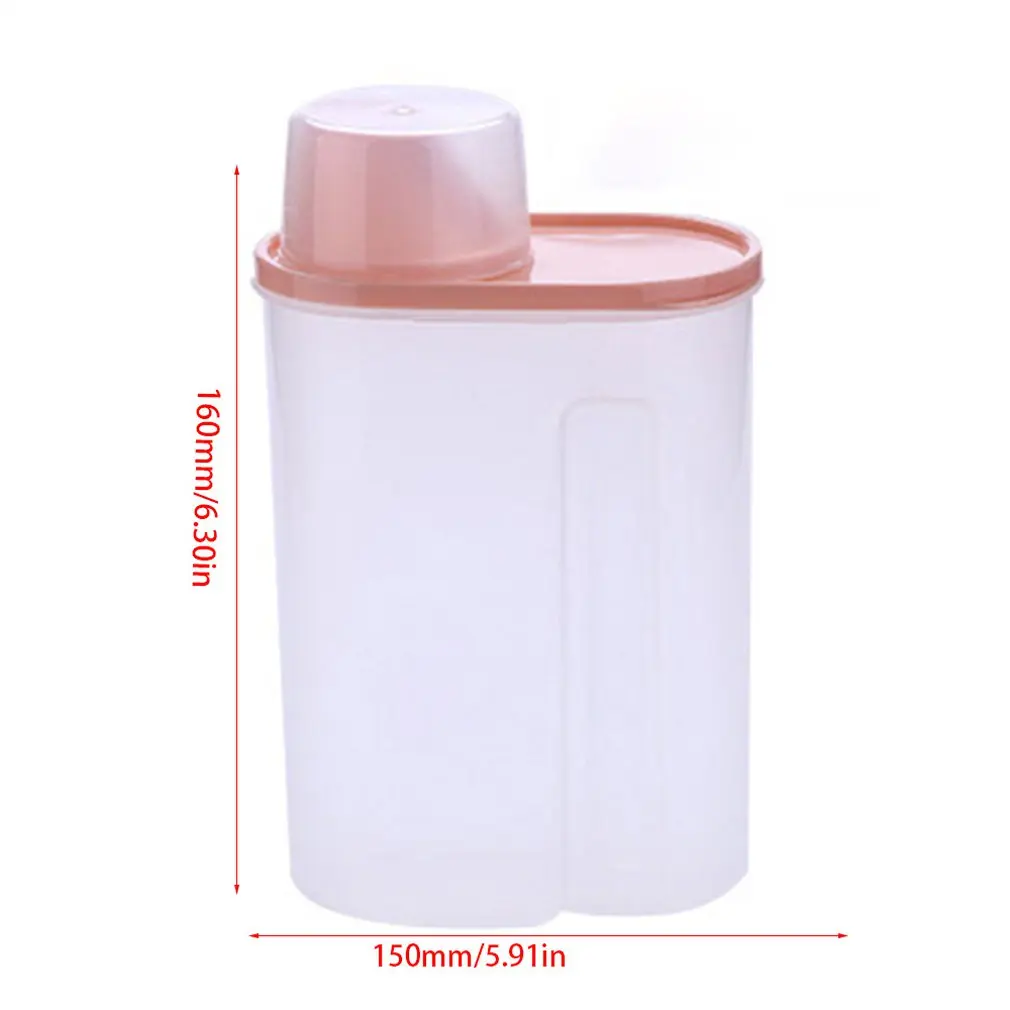 Кухонный Контейнер для хранения пищевых продуктов пластиковый прозрачный