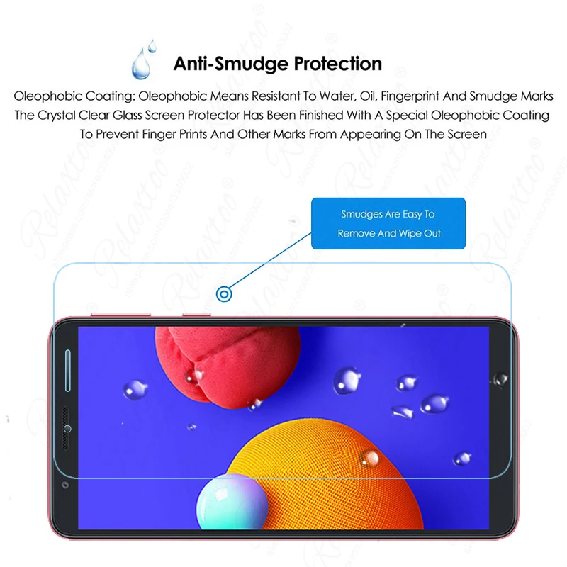 

2-1pcs for samsung a01 core tempered glass for galaxy a01 a 01 core a01core screen protector protective camera lens glas 5.3" 9h