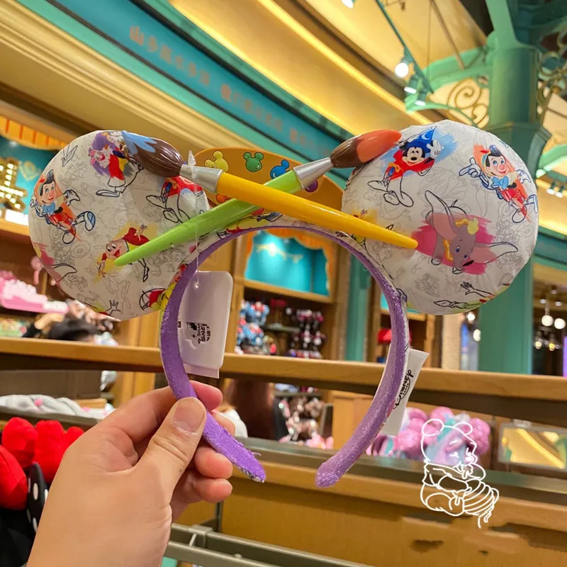 Новинка 2020 повязка на голову Disney Park Дамбо чачаньтер Микки и уши Минни Маус
