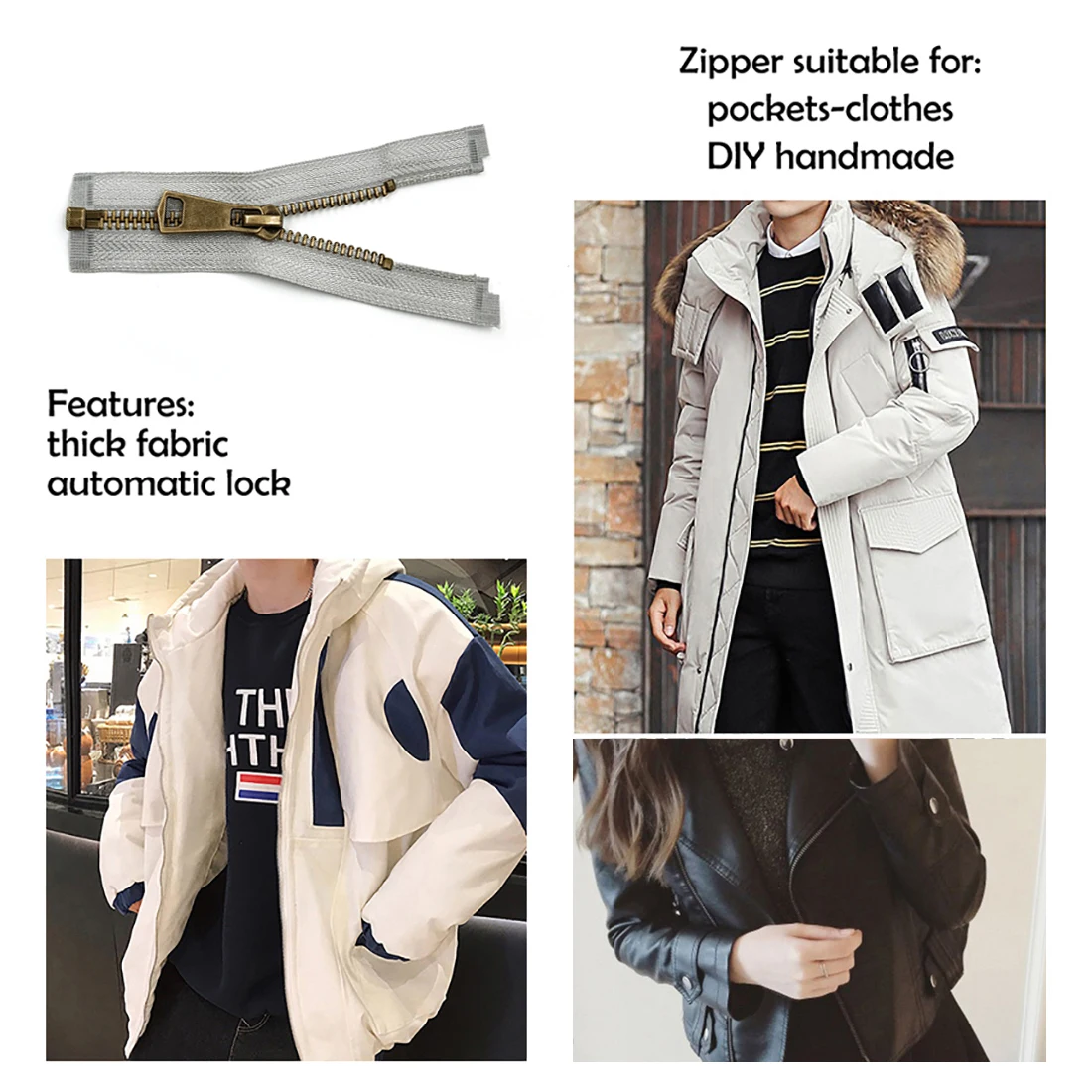 5 # разъемная застежка молния красочные высокое качество открытого конца