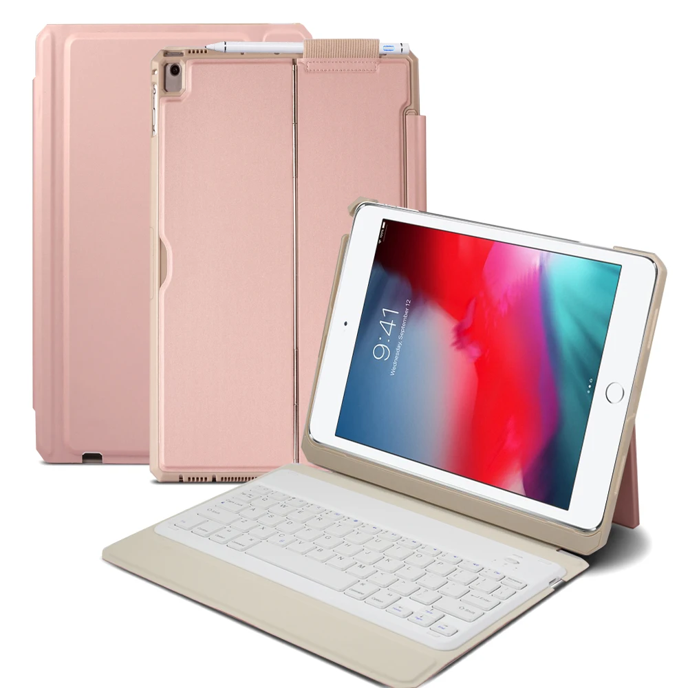 Для iPad Pro 9 7 дюйма 2016 2017 2018 Съемная bluetooth клавиатура Магнитный адсорбционный
