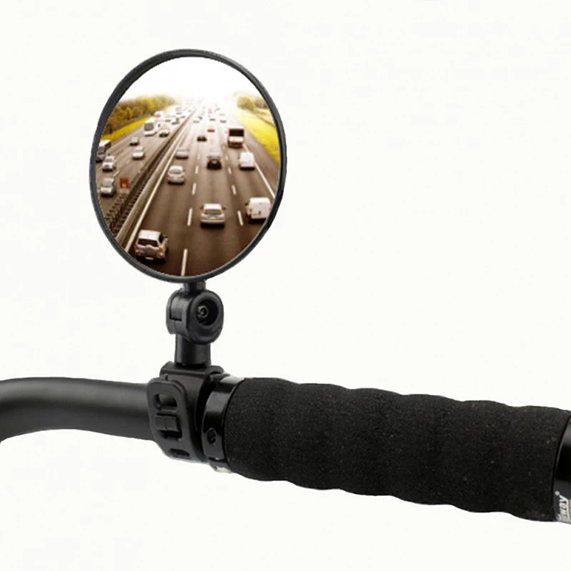 

1 piece of bicycle riding rearview mirror 360 degree rotation