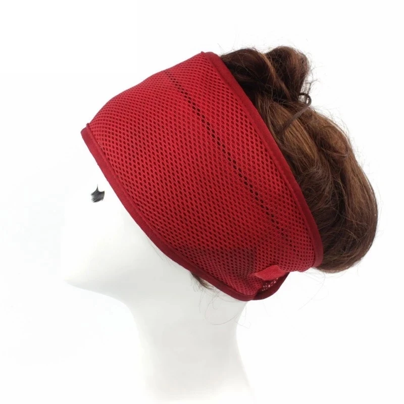 Женские накладки для волос из вспененного сетчатого материала регулируемые