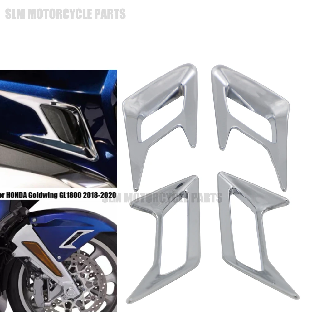 

New For Honda GoldWing 1800 2018-2020 retrofit engine chrome decoration F6B car fender body ventilation hole decoration