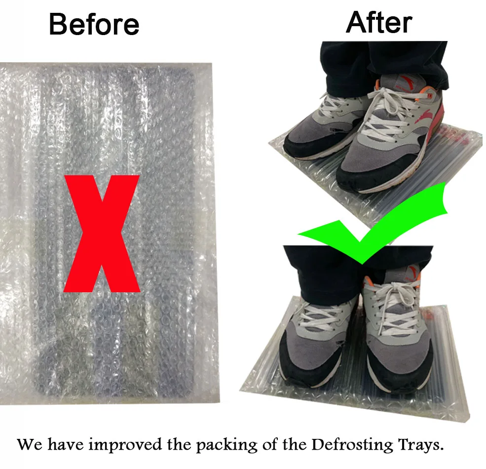 fast defrosting tray thaw frozen food meat fruit quick aluminum alloy steel plate board defrost kitchen gadget tool free global shipping