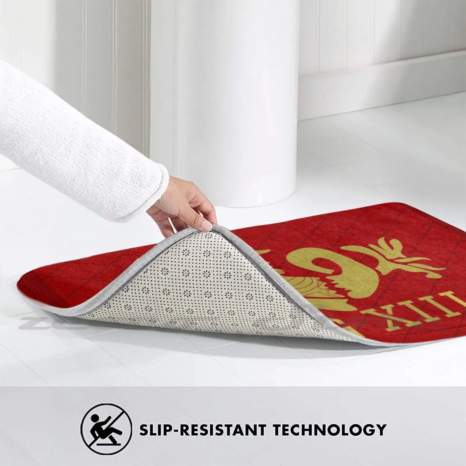Коврик с римской империей нескользящий впитывающий влагу для дверей римскими