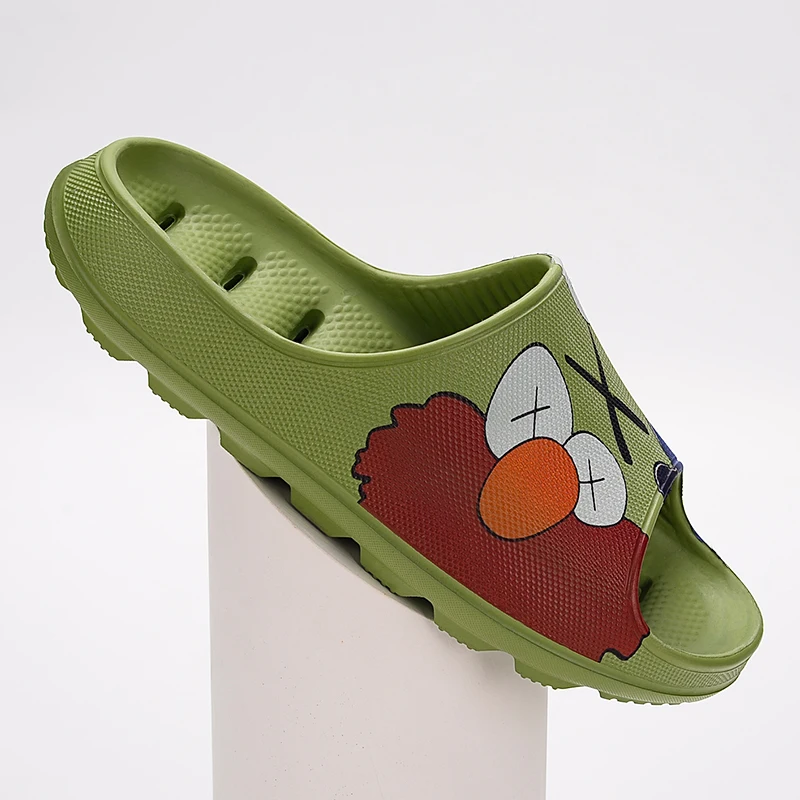 Шлепанцы Мужская обувь EVA мужчин и женщин мягкие камуфляжные пляжные