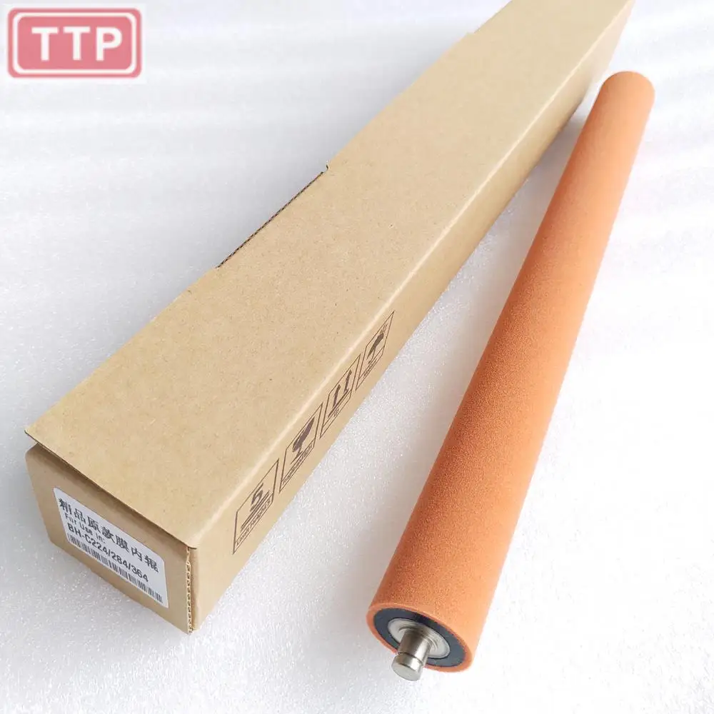 

Upper Sponge Roller for Konica Minolta Bizhub C224 C284 C364 Red Orange Fuser Belt Inside Roller