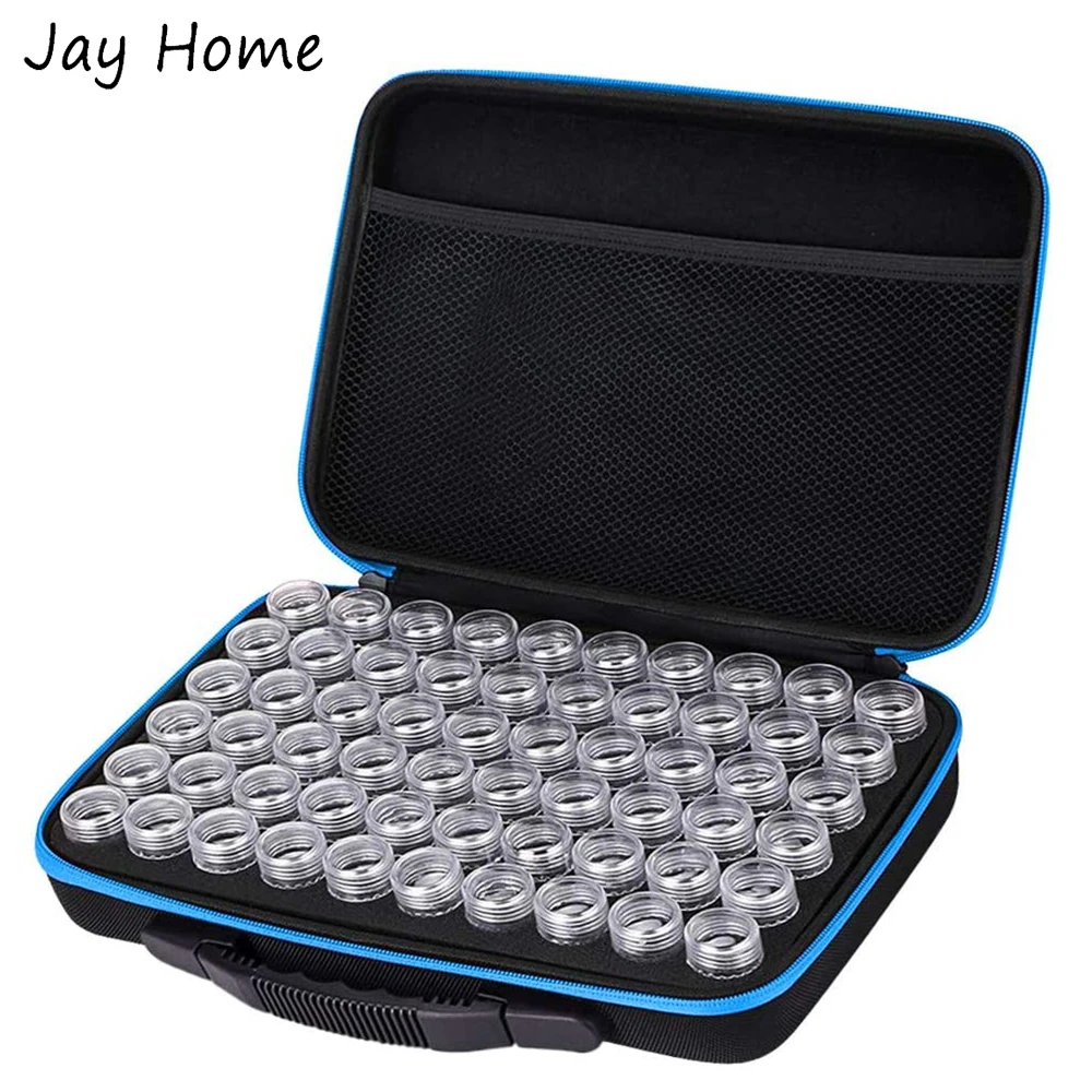 

60 Grids Diamond Painting Storage Case DIY Art Craft Jewelry Beads Organizer Embroidery Sewing Accessories Container Holder Box