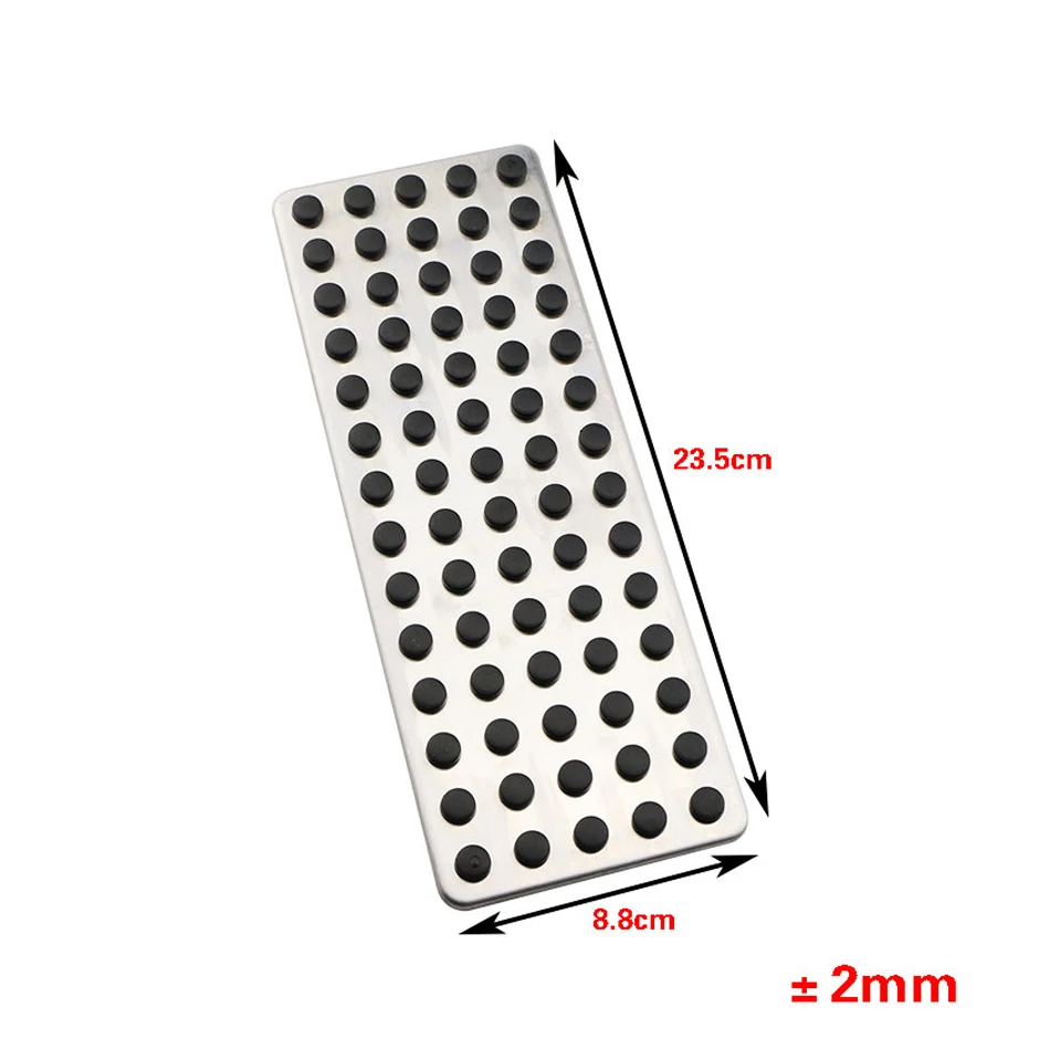 Автомобильные педали тормоза из нержавеющей стали для Mercedes Benz 2006-2012 M-Cl W164 2007-2013