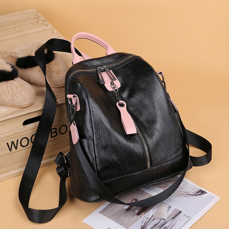 Женские кожаные рюкзаки большой емкости Mochilas школьные рюкзаки для девочек Sac Dos женские кожаные рюкзаки для девочек