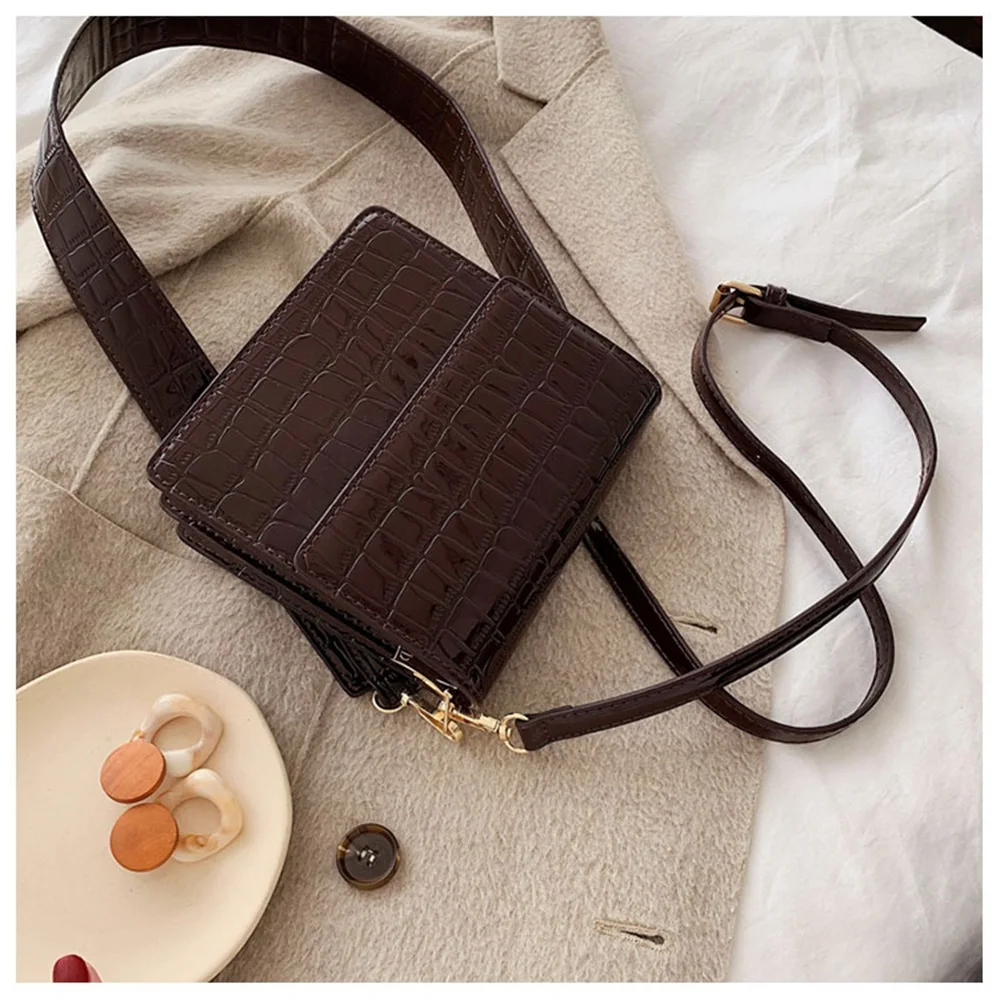 Mini Stone Pattern Сумки через плечо для Для женщин кошельки из искусственной кожи Сумки новые дизайнерские сумки через плечо сумка bolsa feminina