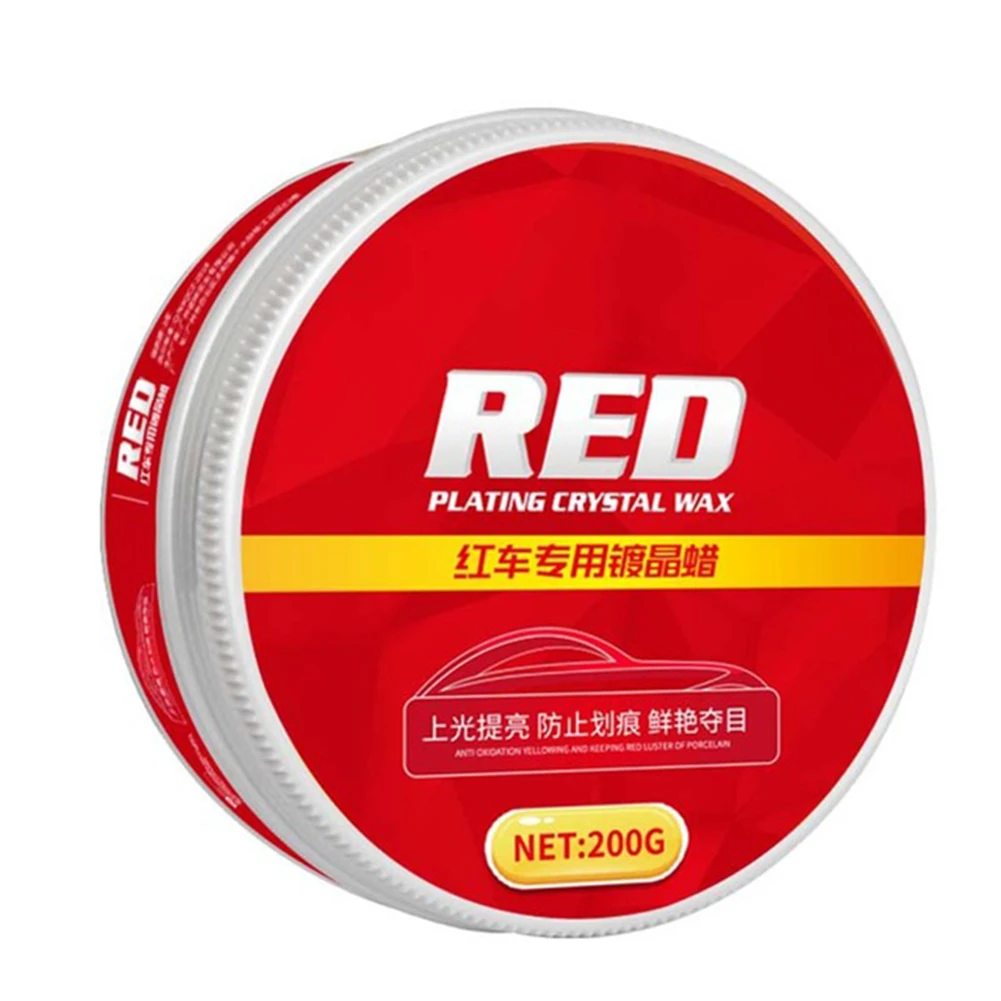 

New 200ml Special Solid Plating Crystal Wax Decontamination Polishing Wax Coating Protective Wax for Car