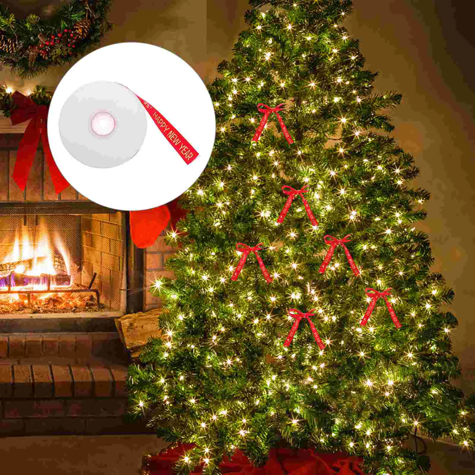 

1 шт., лента для упаковки подарков на новый год