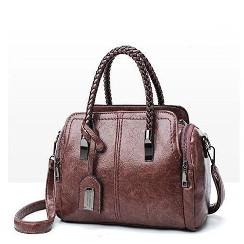

Women Handbags Large Capacity Tote Bag Shoulder Bag Crossbody Bags For Women Bag 2021 High Quality PU Leather Casual Tote Single