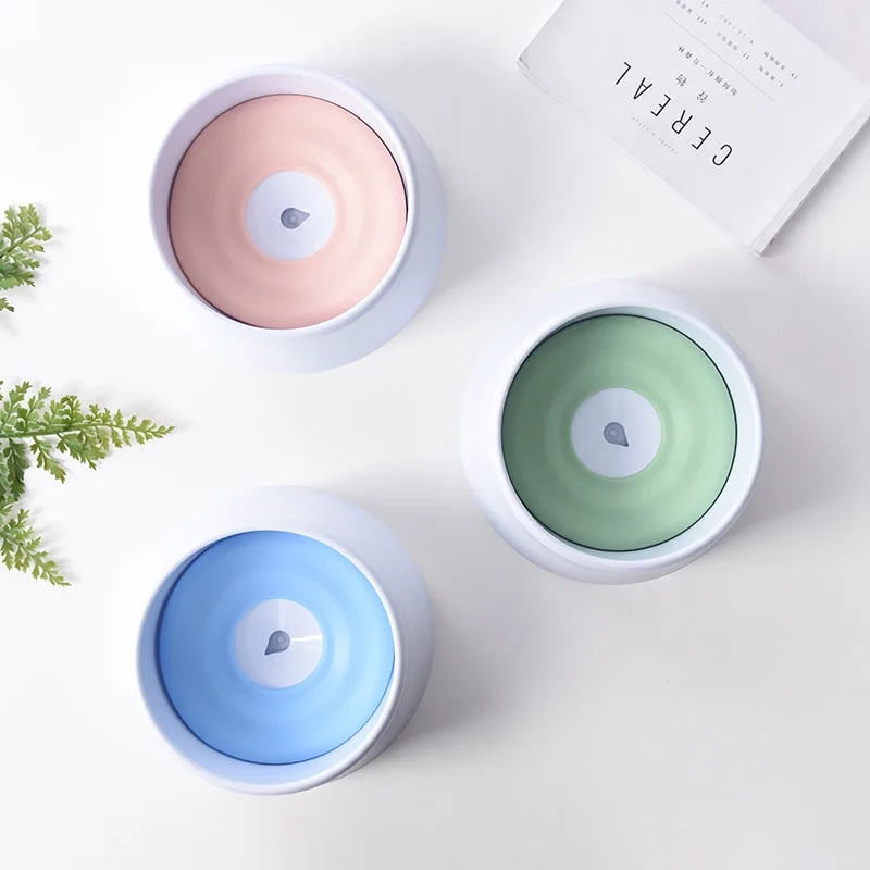 Миска для кошек с питьевой водой пластиковая Одиночная миска повышенный