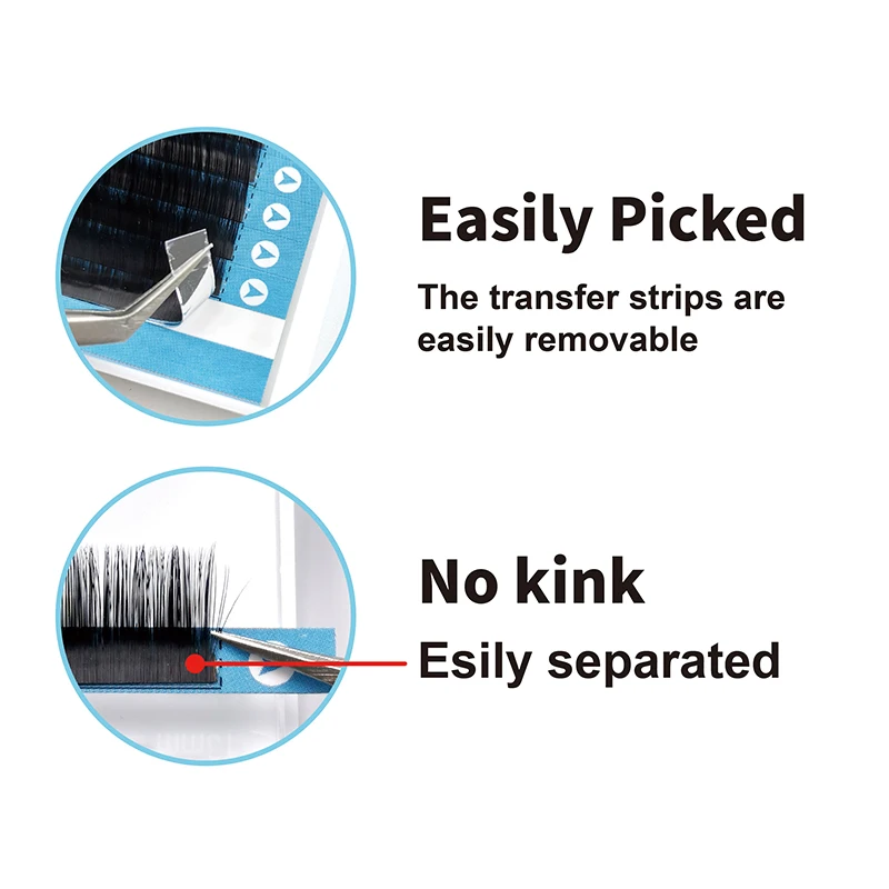Ресницы для наращивания 16 линий русский объем
