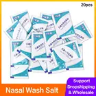 20 шт. соль для промывки носа для взрослых и детей, кастрюля для очистки носа, соль для ирригатора для ринита, синусита, аллергии, краску, нети кастрюля