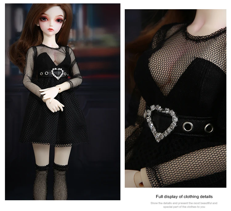 BJD Кукла Одежда 1/4 милое платье Кукла Одежда FL Fairyline для Minifee Rendia девушка тело кукла аксессуары Fairyland luodoll