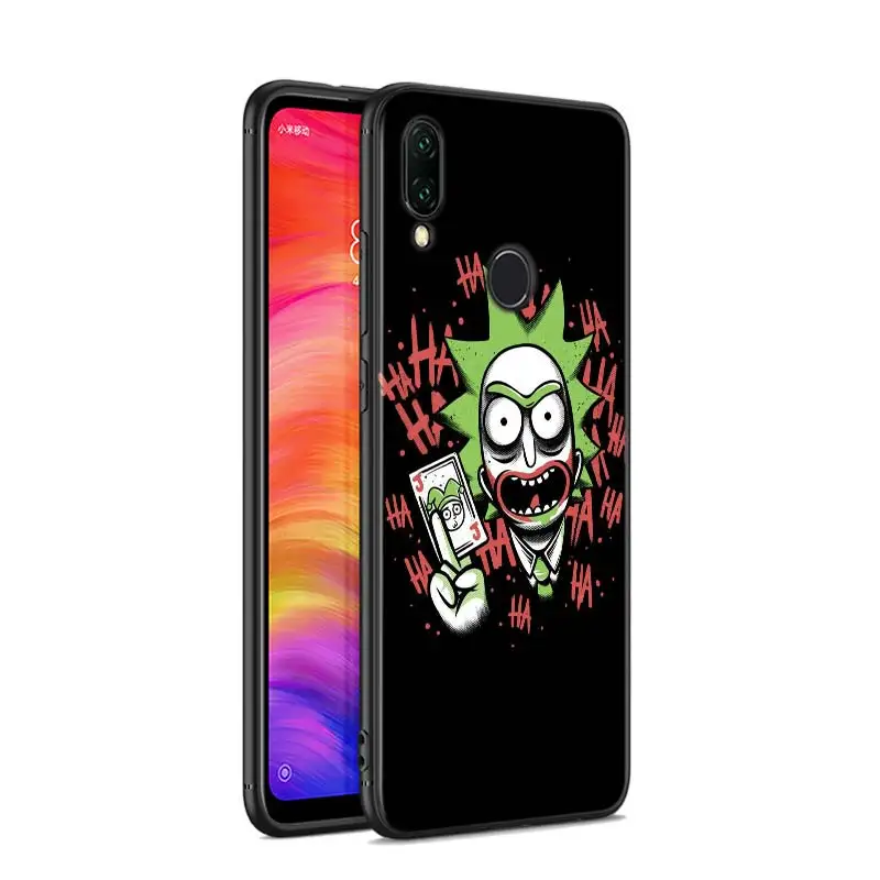 Черный силиконовый чехол Рик и Морти модный для Xiaomi Redmi Note 8 7 6 5 4X4 K20 Pro 7A 6A 6 S2 5A Plus чехол для телефона - Цвет: Style 04
