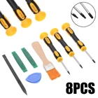 8 в 1 Набор инструментов, отвертка и щетка для чистки, набор ручных инструментов, ремонтный набор для Xbox One 360 PS3 PS4