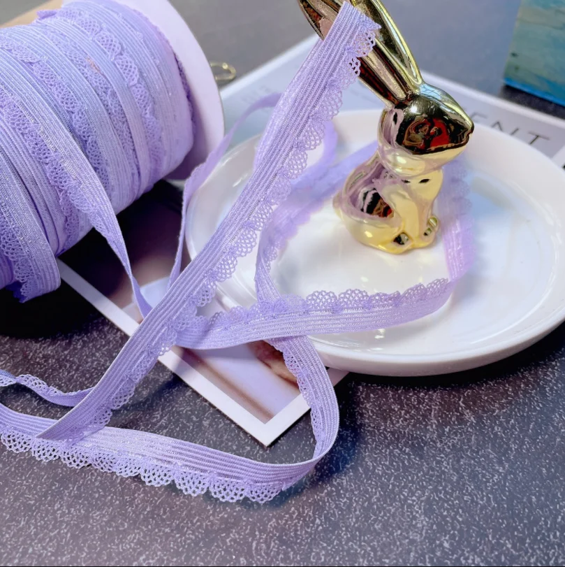 4 Meters Luxury Embroidery Flowers Elastic Lace Dolls Dress Decor Applique Fabric Hollow Apricot Trim Sewing DIY Materials | Дом и сад