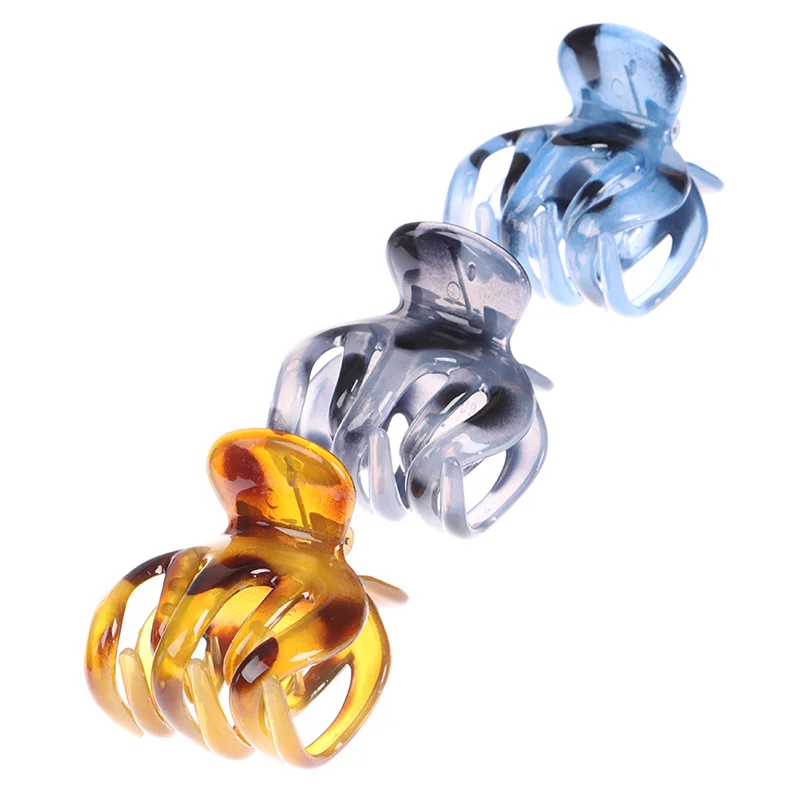 

Women Octopus Hair Claw Hairpin Clip Lady Solid Plastic Styling Tools Hair Clip Hairpin Hair Decoration Accessories Fashion