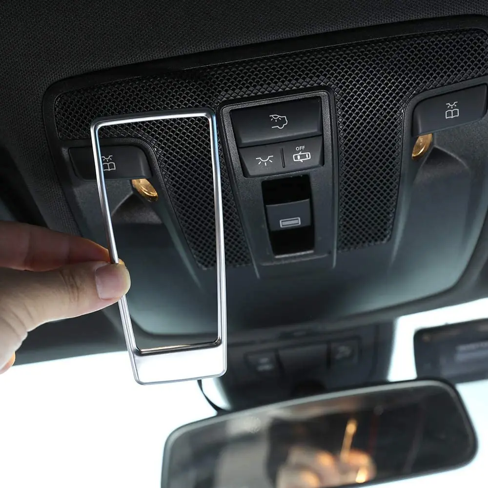 

ABS Chrome Car Sunroof Switch Decorative Cover Trim For Mercedes Benz GLA 2015-2016 CLA 2014-2016 A Class 2013-2016 B Class