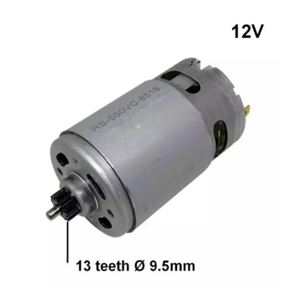 1 шт. 13-зуб RS-550VC-8518 двигатель 12В высокого качества заменяет для BOSCH GSR GSB 12-2-LI 120-LI