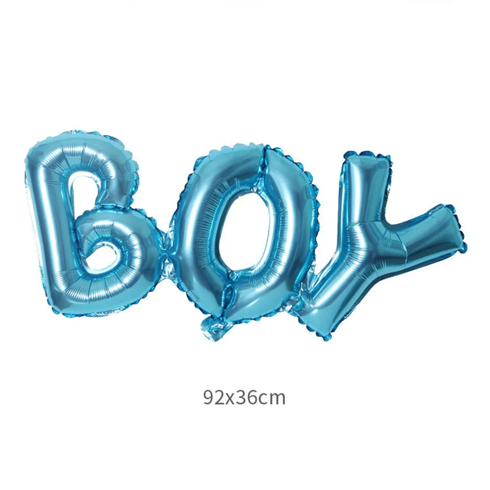 Baby Shower воздушный шарик из фольги в форме это для мальчиков и девочек Пол раскрыть