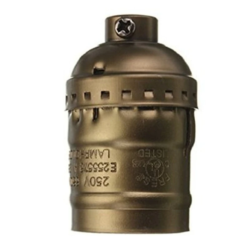 Старинная лампа Эдисона держатель для гнезда адаптер E27 лампочки подходит голых