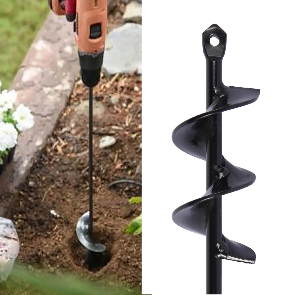 1 шт. земляной буровой экскаватор яма сверло сад плантатор забор сверлильный