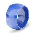 Обручальное кольцо, белое керамическое кольцо, обручальное кольцо, гладкая синяя керамика, кольца для мужчин и женщин ювелирные изделия, полированная поверхность